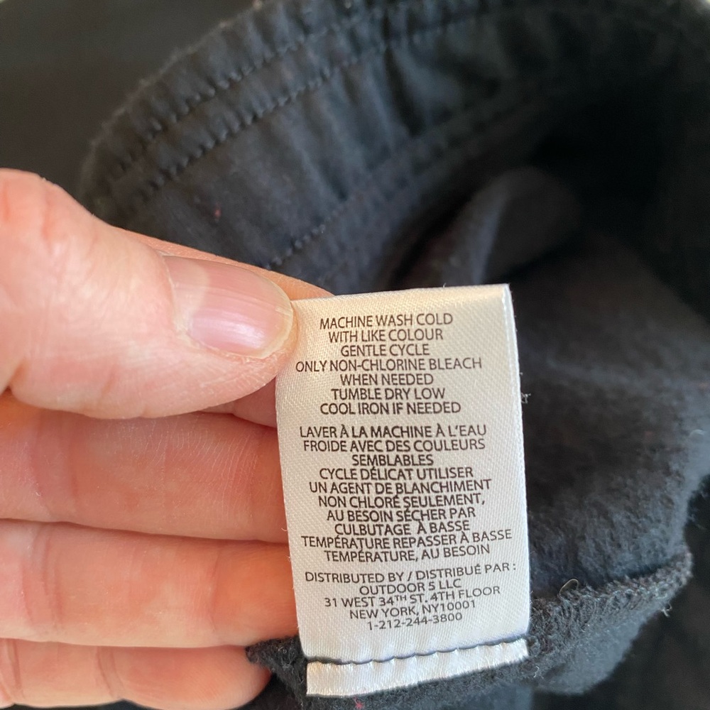 Eddie Bauer Womens Black Minimalist Athleisure Loungwear Cuffed Jogger MD - Picture 3 of 7